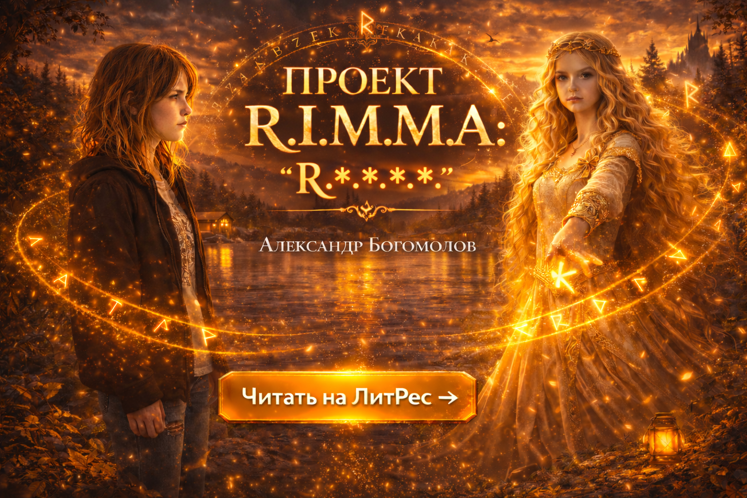 Проект R.I.M.M.A: R — баннер книги